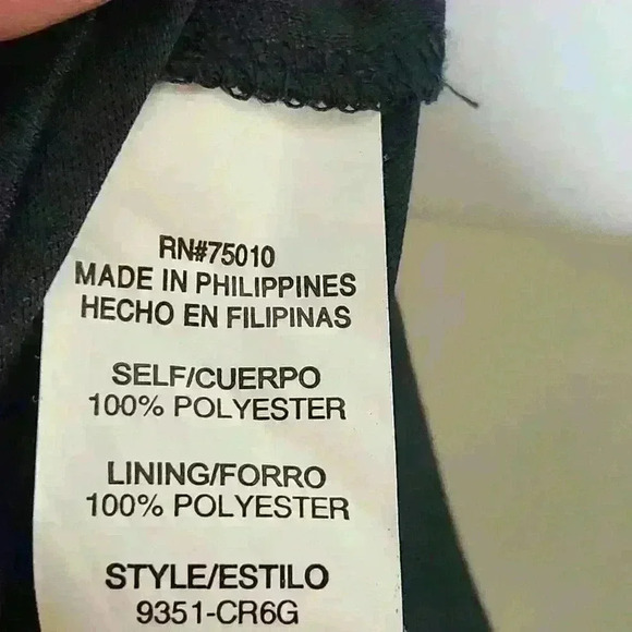 City Triangles women's black dress open back size small - Picture 7 of 7